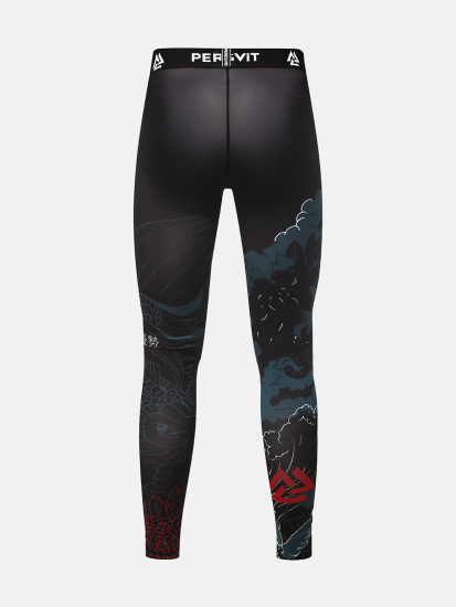 Peresvit Koi MMA Leggins Blue Orange Red, Фото № 2