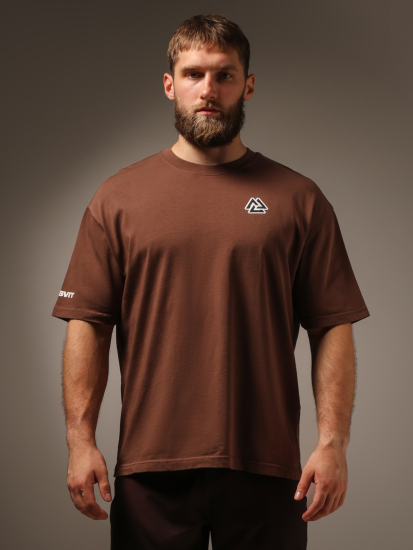 Oversized St. Sebastian T-shirt Umber, Фото № 2