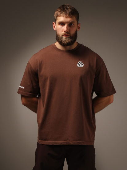 Oversized St. Sebastian T-shirt Umber, Фото № 3