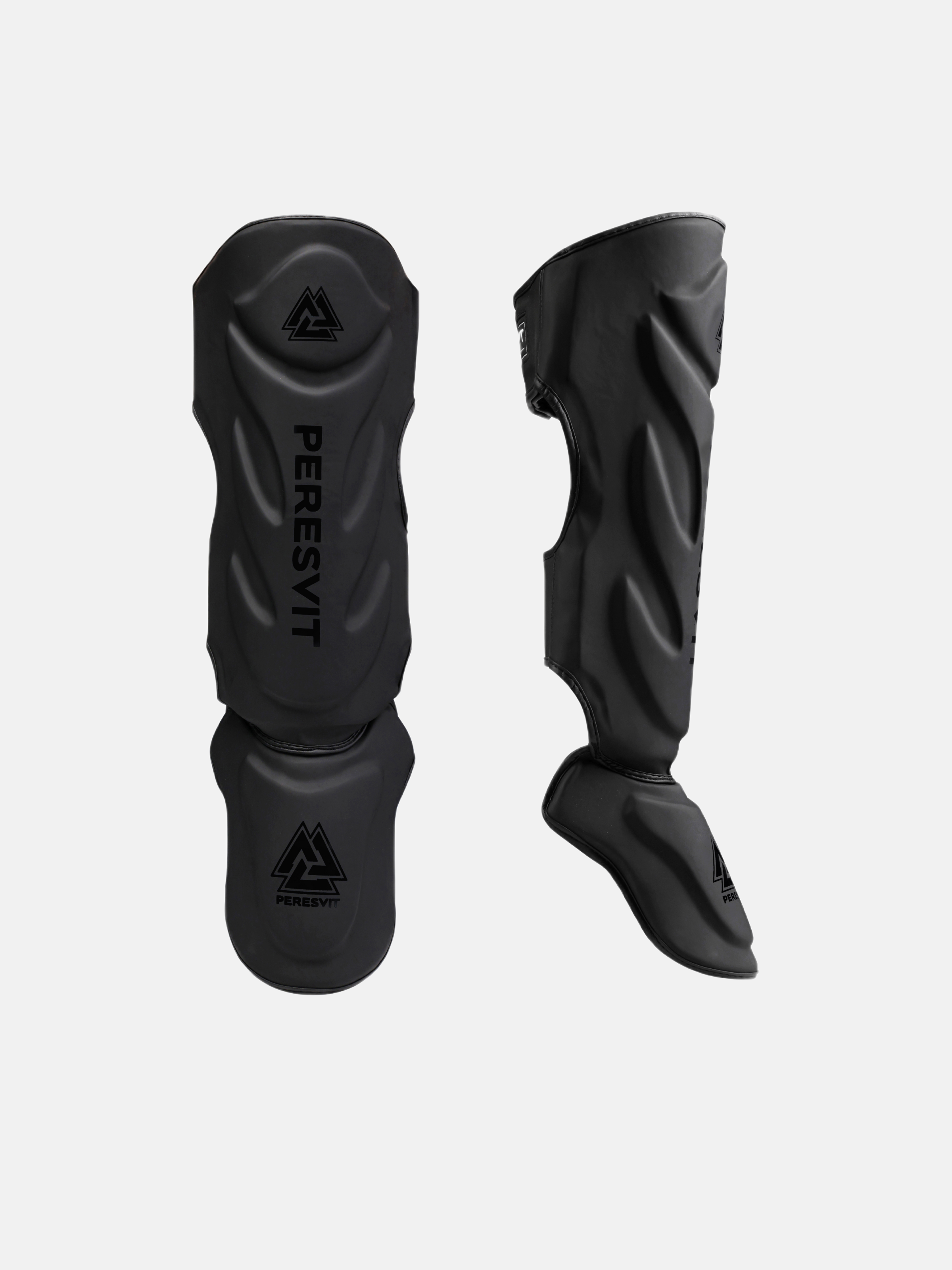 Flame Shinguards Black Black